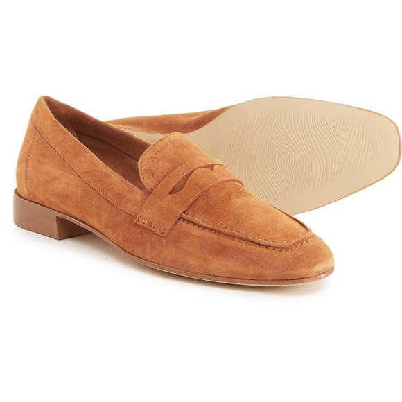 NEW LAMICA Made in Italy Zuena Driver Loafers - Suede For Women Cognac  368sn - Picture 1 of 6